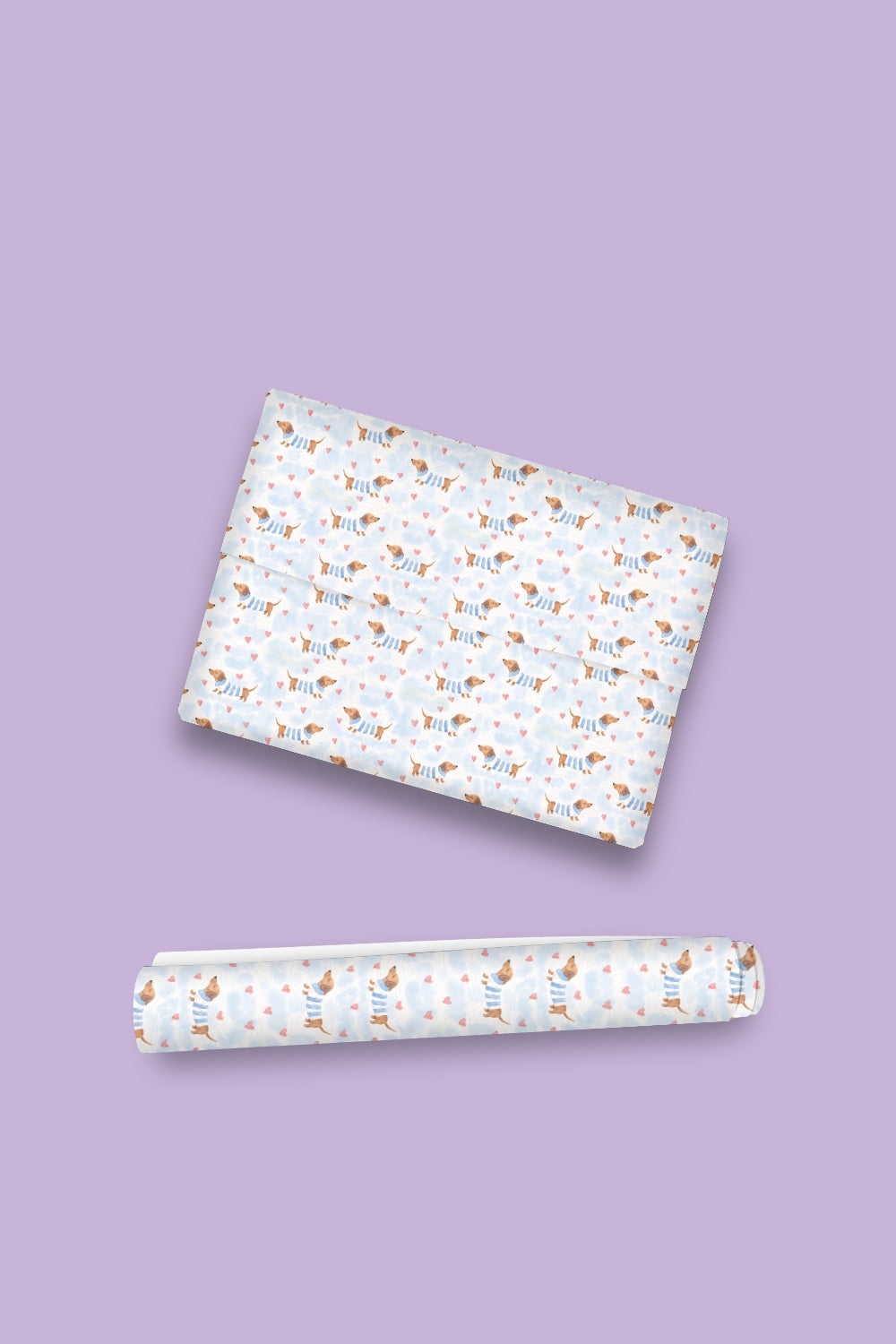 Dachshund Print Wrapping Paper