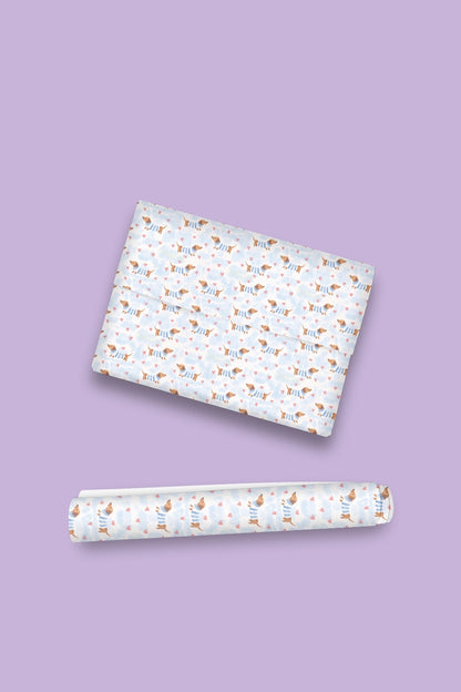 Dachshund Print Wrapping Paper