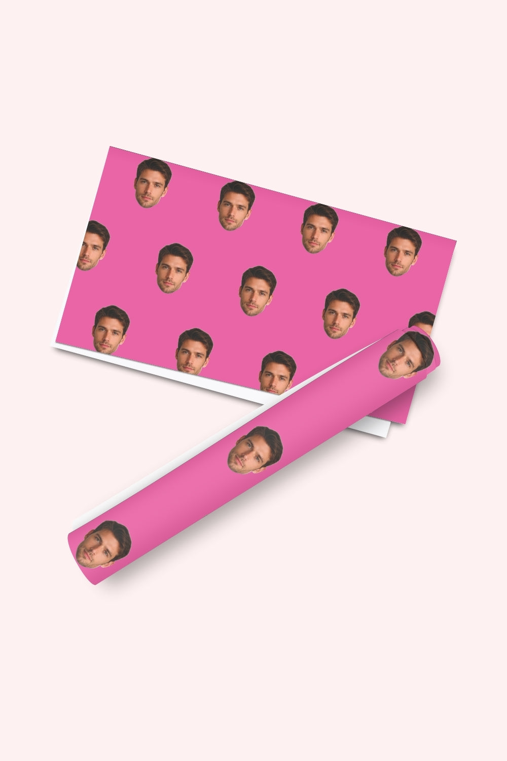 Your Face Pattern Wrapping Paper