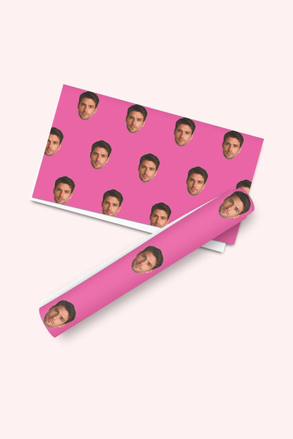 Your Face Pattern Wrapping Paper