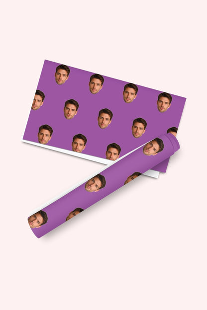 Your Face Pattern Wrapping Paper