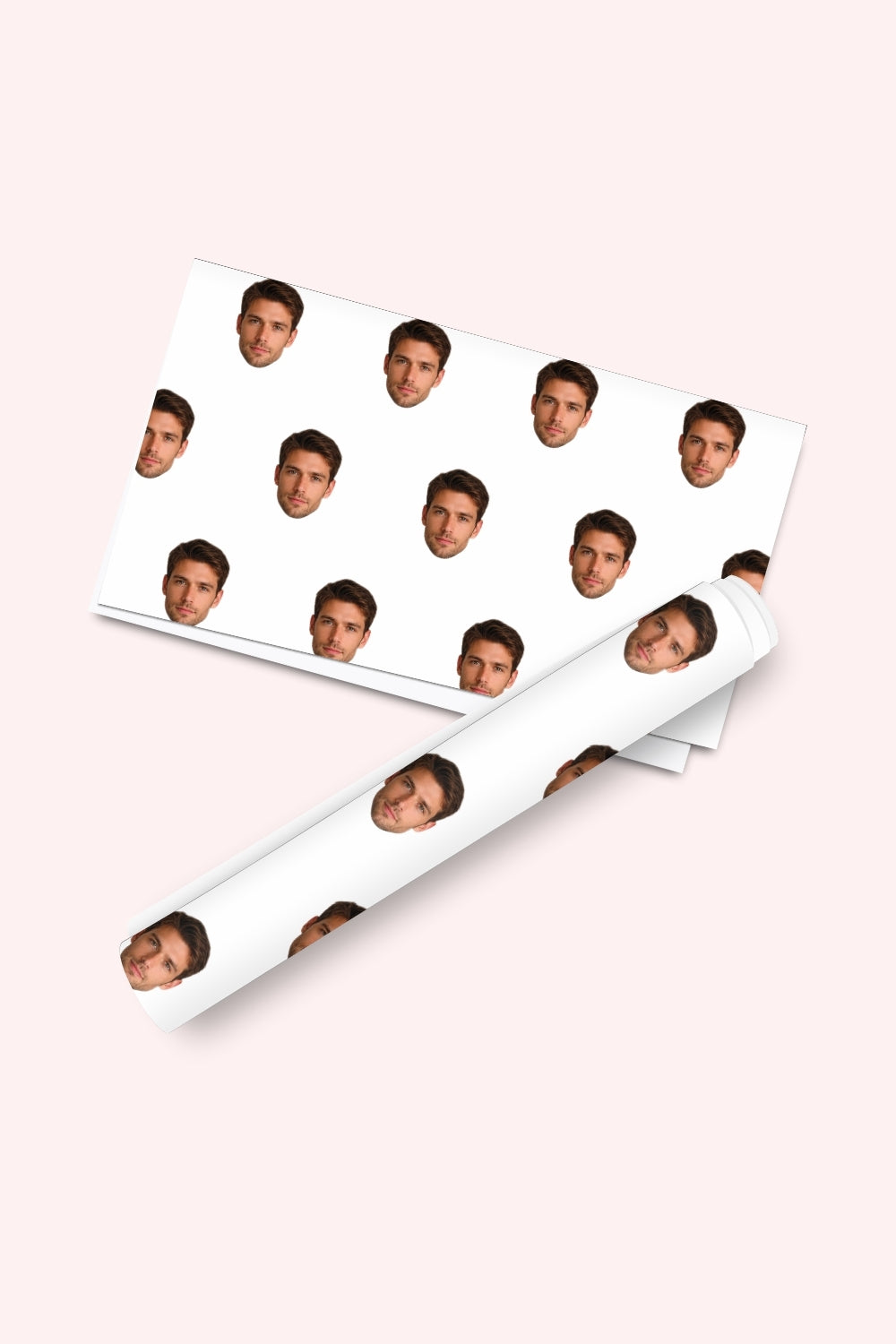 Your Face Pattern Wrapping Paper