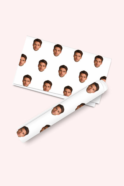 Your Face Pattern Wrapping Paper