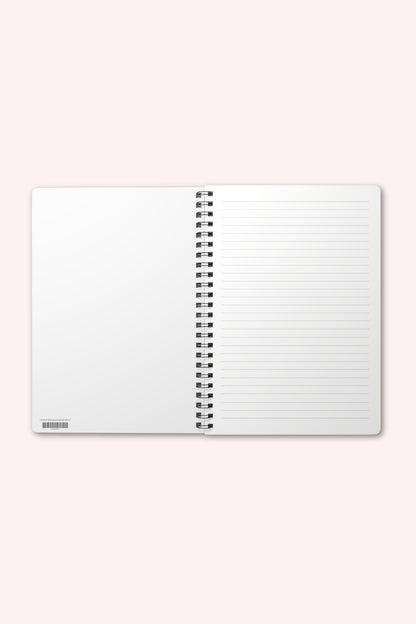 Personalised Face Notebook – Custom Photo A5 Spiral Notebook